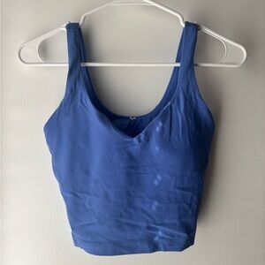 Blue Women's Align Top
